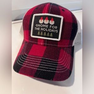 gnome for the holidays hat